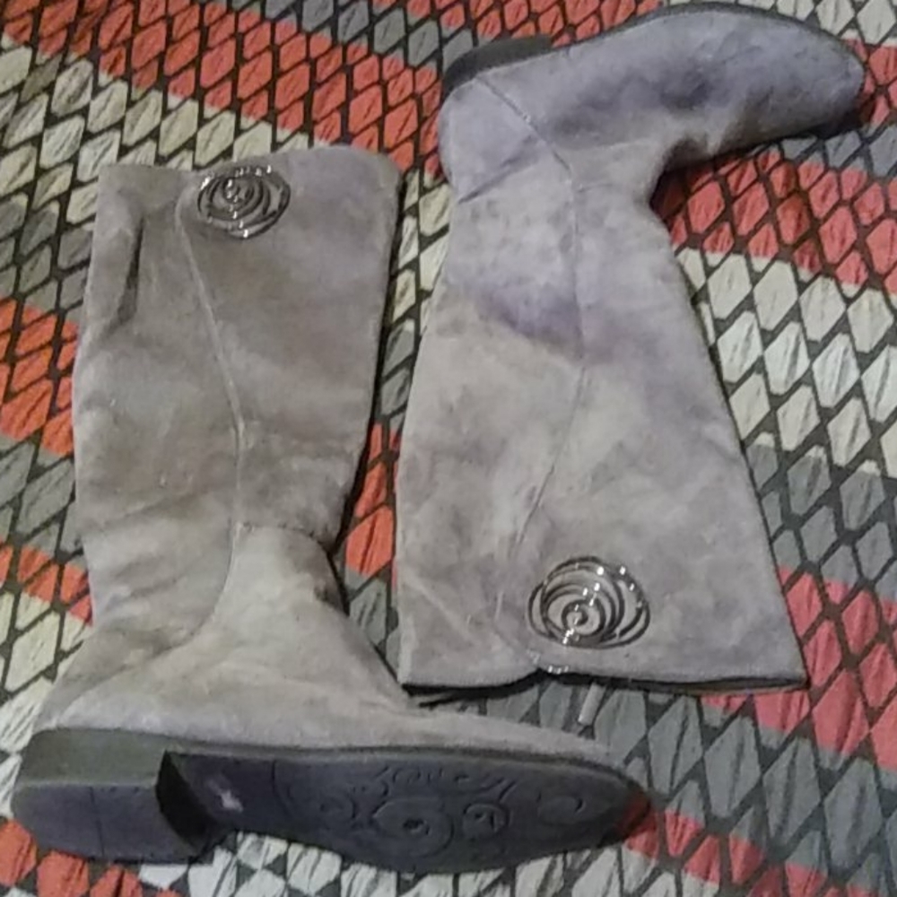 Suede Boots